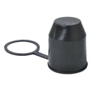 3Pcs 50mm Plastic+Rubber Towing Tow Ball Hitch Cap Protect Van