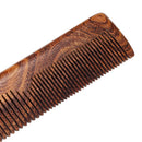 Anti-Static Natural Sandalwood Comb for Men' Hair Beard & Mustache Styling