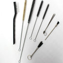 17Pcs/Set Mini Wire Brush Paint Cleaning Brushes Kit Power Tool Accessories Q1K2