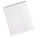 22 Pieces Stainless Steel Single Pointed Knitting Needles Weave Craft Tools