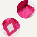 Pink Shape Big Capacity Women Cosmetic Bag Cosmetics Organizer Travel Neces