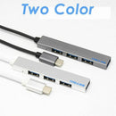 4 in 1 USB Hub Type-C USB-C Adapter With 4 USB 3.1 Port For Macbook Pro T-8
