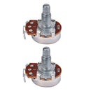 Pack of 2 Big A250K Taper Potentiometer Tone Pots Alpha for Electric Guitar/Bass