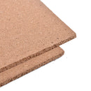Cork Noticeboard Memo Pin Board Pad Frameless 300x300x6mm Fixings Included