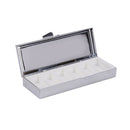 Travel Essential Splitters Pill 85x35x15mm 6 Grids Folding Pill Case Pill 3C