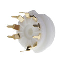 1 Piece 9-pin Vacuum Tube Sockets Connect With GZC9-B-G 12AX7,12AT7,12AU7, ECC83