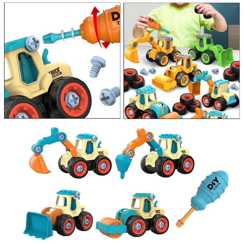 Nut Disassembly Loading Unloading Engineering Truck, Excavator, Bulldozer ,Kids