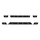 12pcs Button Key Caps A/C Heater Switch Kit Panel for BMW F07 GT/F10/F11 F0