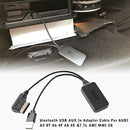 Car Wireless Bluetooth Module Music Adapter Auxiliary Line Aux Usb Audio Re