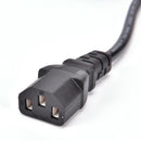 1.5m Long IEC Kettle Lead Power Cable 3 Pin UK Plug PC Monitor TV C13 Cord  3C