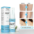 Unisex 100%Natural Hair Growth Inhibitor Spray Hair From Body R6L5 Removal I0Z3