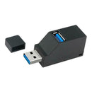 3 Port 5Gbps Portable Compact USB 3.0 Hub For PC Laptop Notebook Desktop