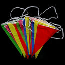Multicolor Polyester Bunting Banner Double Sided Indoor/ Outdoor Party Deco