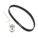 Lathe Drill Chuck Timing Pulley, Synchronous Wheel with 120XL Belt for Bench