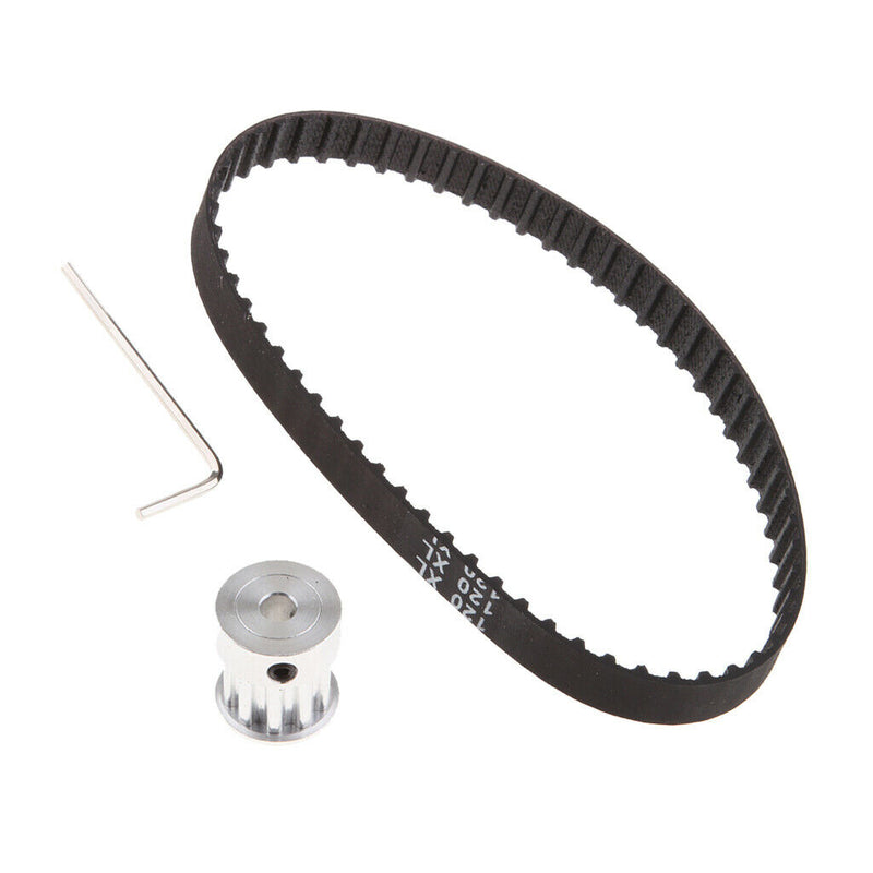 Lathe Drill Chuck Timing Pulley, Synchronous Wheel with 120XL Belt for Bench