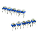 100PCS/LOT RM065 Vertical Adjustable Resistor Kit In Box 500 ohm-1M ohm 10  G5G5