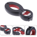 1x Multifunction premium 6-in-1 jar can bottle cap opener lid twistoff kitchen3C