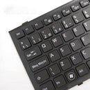 Spanish Layout Replacement Laptop Keyboard Glossy Black Frame for Fujitsu