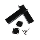 100*25*25mm Extruded PCB Aluminum Box Black Enclosure Electronic Project Case M&