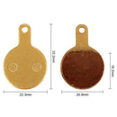 1 Pair Bike Disc Brake Pad Bicycle Brake Part Set Blocks Replacement Kits for