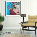 5D DIY Special Shaped Diamond Painting Girl Cross Stitch Mosaic Kits Decor