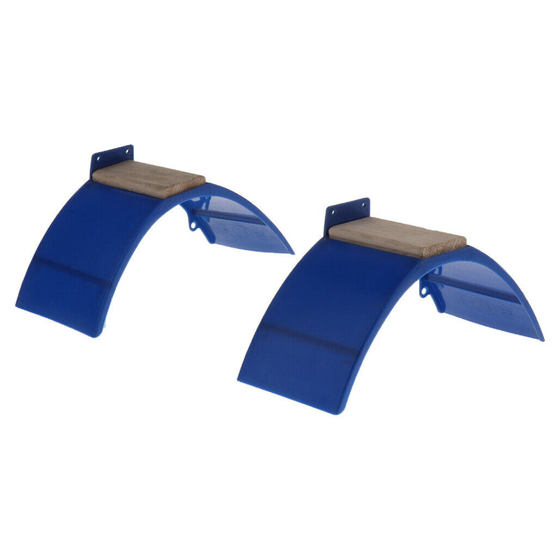 2Pcs Small Pet Plastic Roost Birds Dove Pigeon Parrot Platform Resting Perch
