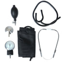 Arm Blood Pressure Monitor BP Cuff Stethoscope Aneroid Sphygmomanometer Manu Hn