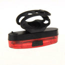 USB Rechargeable COB LED Bicycle Bike Cycling Front Rear Tail Red 4Mode