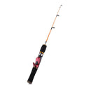 52cm FRP Black+Red Portable Lightweight Winter Ice Fishing Casting Rod