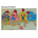 Chicken 5D Full Drill Diamond Painting Embroidery DIY Cross Stitch Decor
