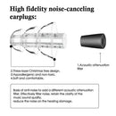 Pair Safety Noise Cancelling Ear Plug Hearing Protection Music Concerts Sleeping