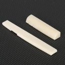 Beige Bone Bridge Saddle And Nut For Acoustic Guitar
