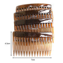 4x 15 Teeth Plastic Hair Combs Pins Wedding Bridal Headdress Hair Jewelry