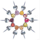 1Pcs Heart Shaped Stainless Steel Tea Leaf Strainer Herbal Spice Infuser Gift JR