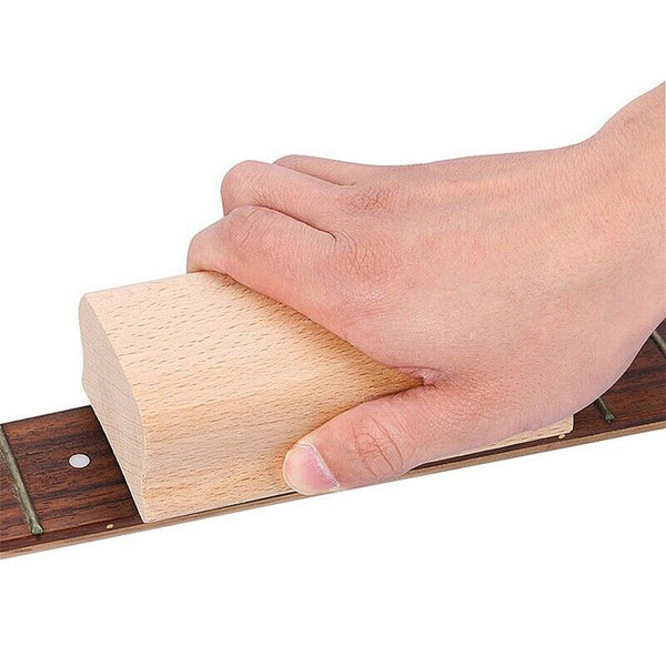 1 Piece Radius Sanding Blocks For Acoustic Guitar Bass Fret Leveling Finger