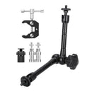 Magic Arm With Super Clamp 11 inch Articulating Friction Crab Clamp With 1/