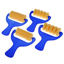4pcs Kid Yellow Sponge Brush Children Painting Drawing Graffiti Roller Tool