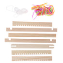 Wooden Weaving Loom Craft Yarn DIY Hand Knitting Machine Kids Educational To Cy