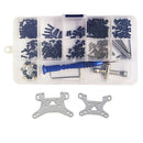RC Crawler Car Screws & Nuts + Front Rear Shock Holder for WLtoys 144001 Parts