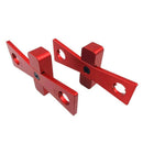 2Pcs Diy Dovetail Rule Marker Aluminium Alloy Marking Gauge Woodworking - D