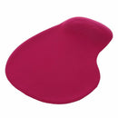 Silicone Mouse Pad Mat With Foam Rest Wrist Support For PC Laptop 1pcs(Deep
