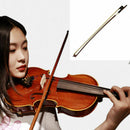 Full Size 1/8 Arbor Violin Bow Fiddle Bow Horsehair Exquisite for Violin