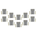 10 Pieces Grey Battery Charger Plug 600V