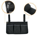 Universal Wheelchair Side Bag Pouch Storage Accessory Phone Holder Purple