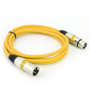 5pcs 3Pin XLR Cable Male to Female Foil+Braided Shielded Audio Cable (1.8m) A