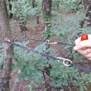 Pocket Hand Chainsaw Outdoor Survival Camping Hiking Wood Cutting Chain Saw