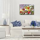 5D DIY Full Drill Diamond Painting Happy Bird House Cross Stitch Embroidery