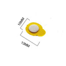 100Pce Tiny Wooden Bee Flatback Embellishment for Craft Scrapbooking DIY De