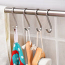 24-Piece S-Hook Thick Stainless Steel S Hook For Hanging, Kitchen Pan Pan H