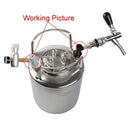 2Pcs Home Brew Beer Keg Connector Dispenser Thread Head Ball Lock Keg Disco D9K3